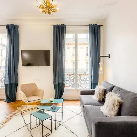 Lägenhet Habitat Parisien - 2br-2ba - Ac - Balcony - Opera