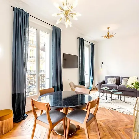 Habitat Parisien - 2br-2ba - Ac - Balcony - Opera