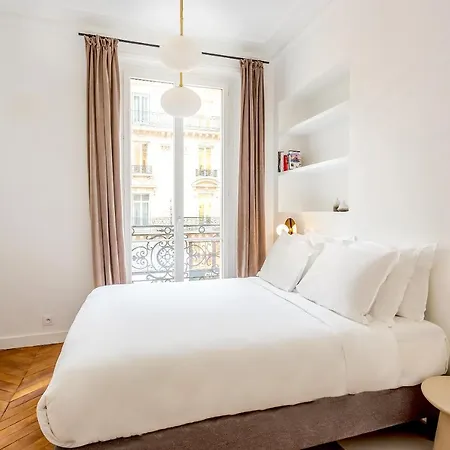 Habitat Parisien - 2br-2ba - Ac - Balcony - Opera פריז