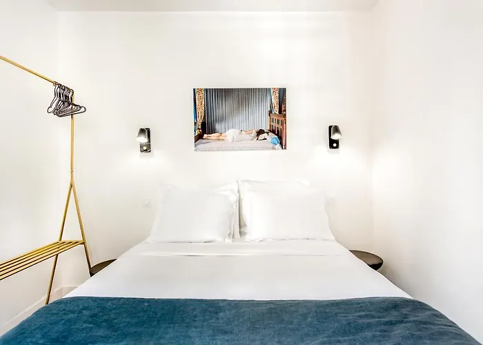 דירה Habitat Parisien - 2br-2ba - Ac - Balcony - Opera פריז
