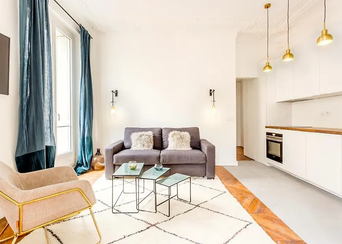 דירה Habitat Parisien - 2br-2ba - Ac - Balcony - Opera *