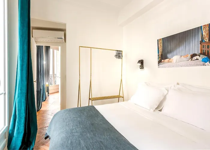 Habitat Parisien - 2br-2ba - Ac - Balcony - Opera פריז