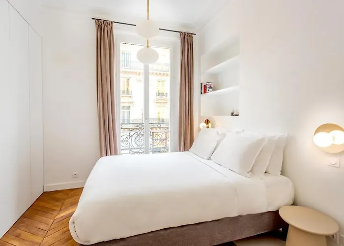 Habitat Parisien - 2br-2ba - Ac - Balcony - Opera פריז