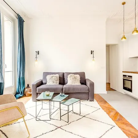 Appartement Habitat Parisien - 2br-2ba - Ac - Balcony - Opera *