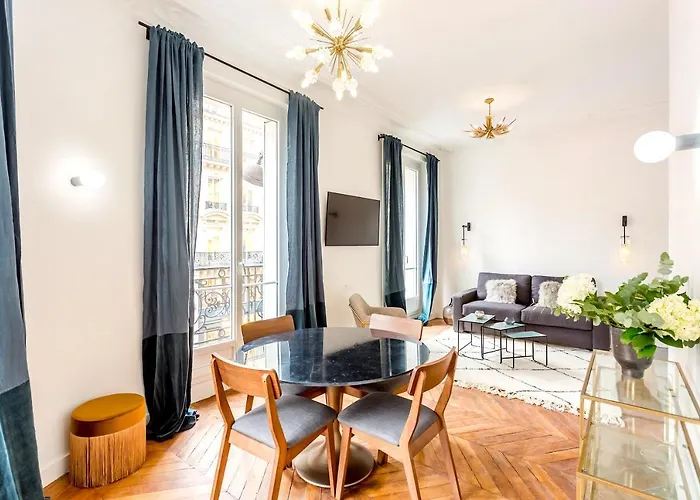 Habitat Parisien - 2br-2ba - Ac - Balcony - Opera